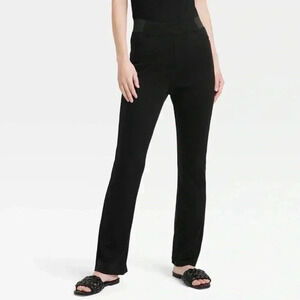A New Day Women's High Waisted Ponte Flare Leggings with Pockets